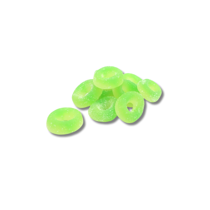 Fizzy Apple Rings 2.5kg