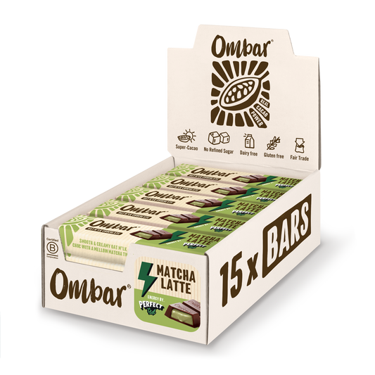 Wholesale Ombar Oat Milk Chocolate Bars Matcha Latte 42g