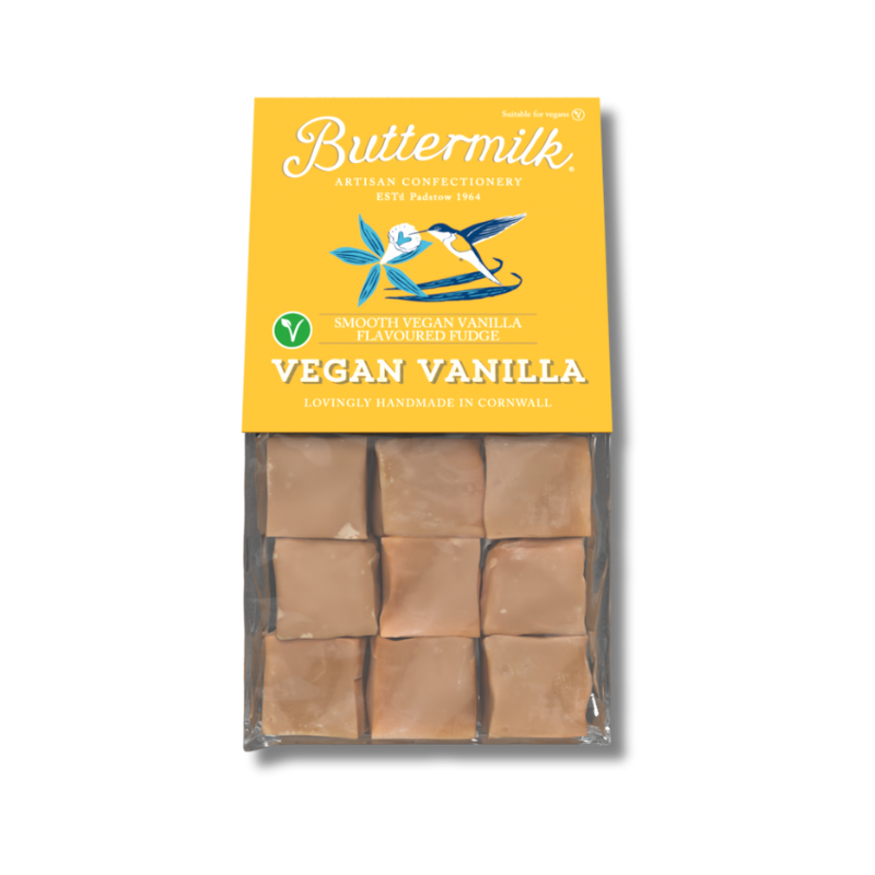 Buttermilk Vegan Fudge - Vanilla [Box of 16]