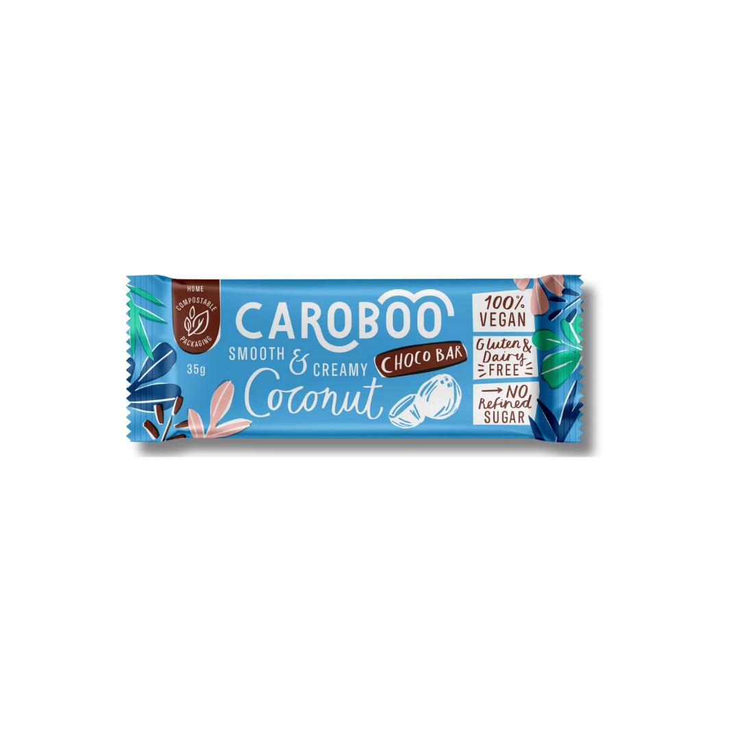 Caroboo Bar - Coconut [Box of 20]