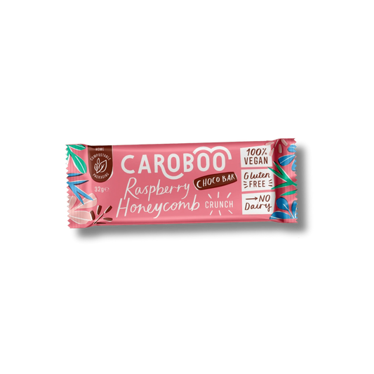Caroboo Bar - Raspberry & Honeycomb [Box of 20]