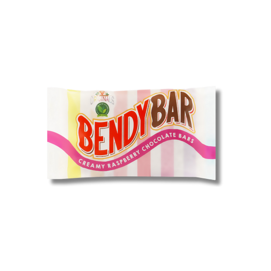 Catherine's Originals Bendy Bar - Creamy Raspberry [Box of 25]