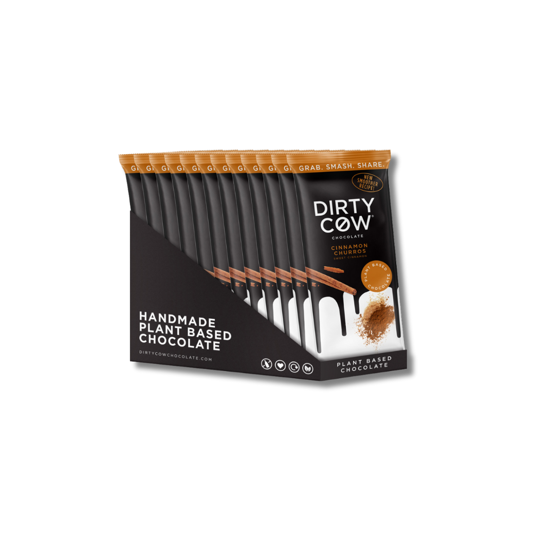 Dirty Cow Chocolate Cinnamon Churros [Box of 12]