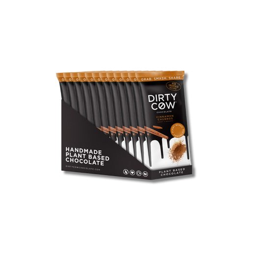 Dirty Cow Chocolate Cinnamon Churros [Box of 12]