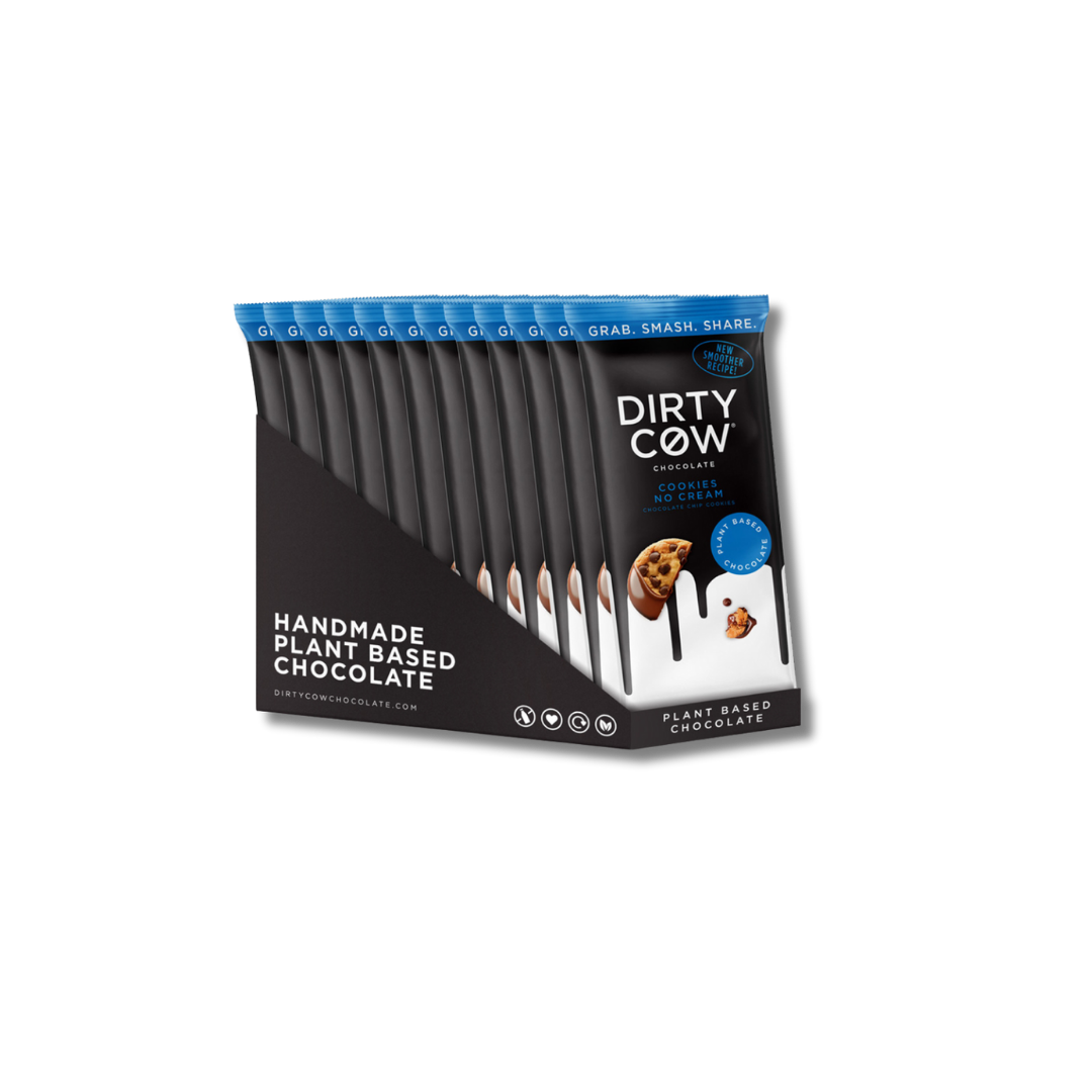 Dirty Cow Chocolate Cookies No Cream [Box of 12]