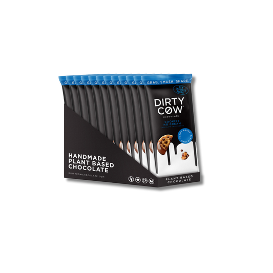 Dirty Cow Chocolate Cookies No Cream [Box of 12]