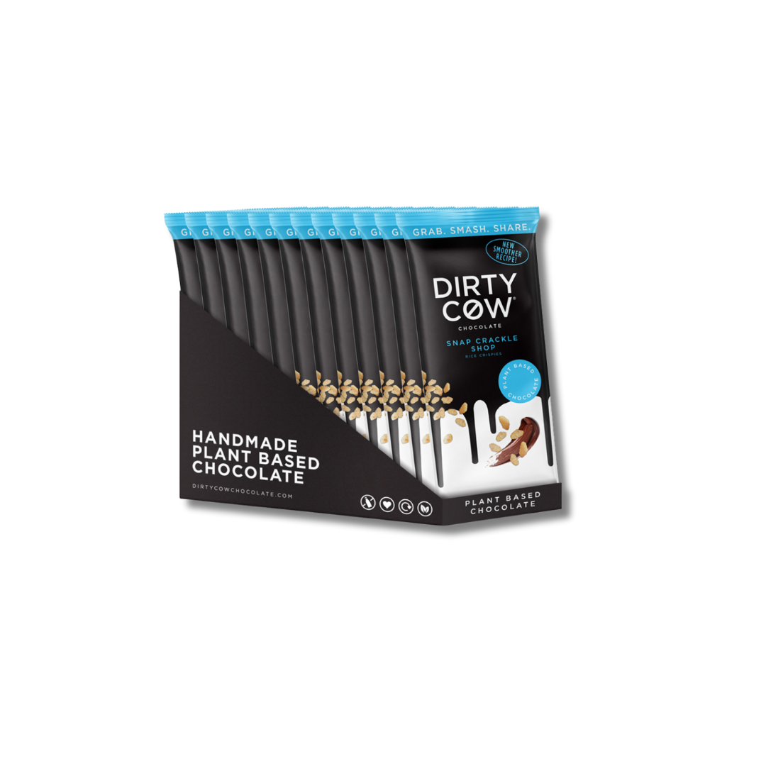Dirty Cow Chocolate Snap Crackle Shop [Box of 12]