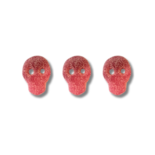 Fizzy Pomegranate & Cherry Skulls 2kg