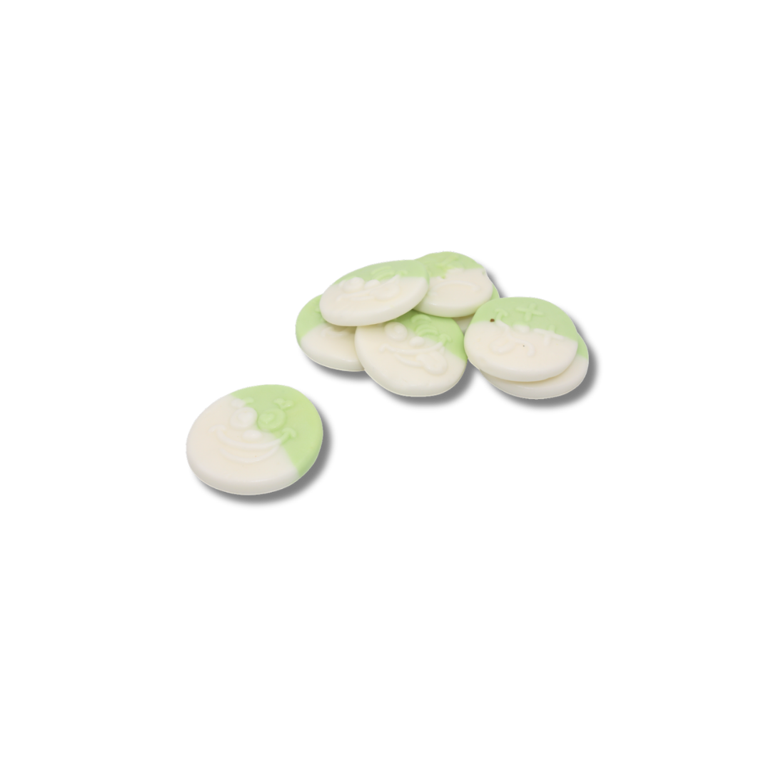 Wholesale Vegan Apple Foam Smileys in a bulk 2kg bag