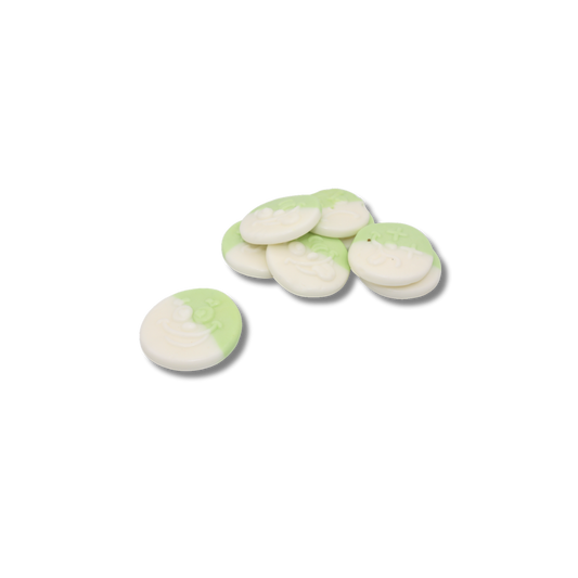 Wholesale Vegan Apple Foam Smileys in a bulk 2kg bag