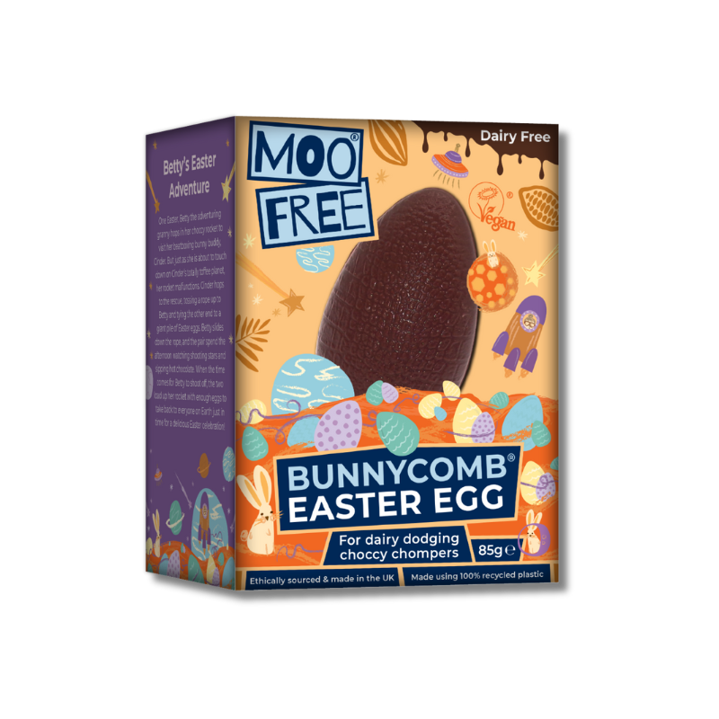 Moo Free Bunnycomb Easter Egg [Box of 6]