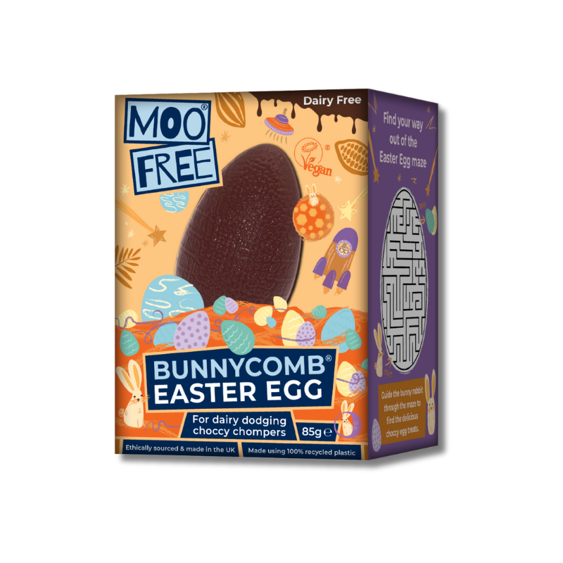 Moo Free Bunnycomb Easter Egg [Box of 6]