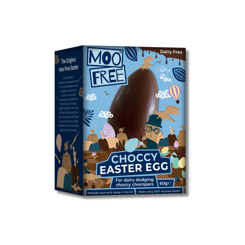 Moo Free Choccy Easter Egg [Box of 6]