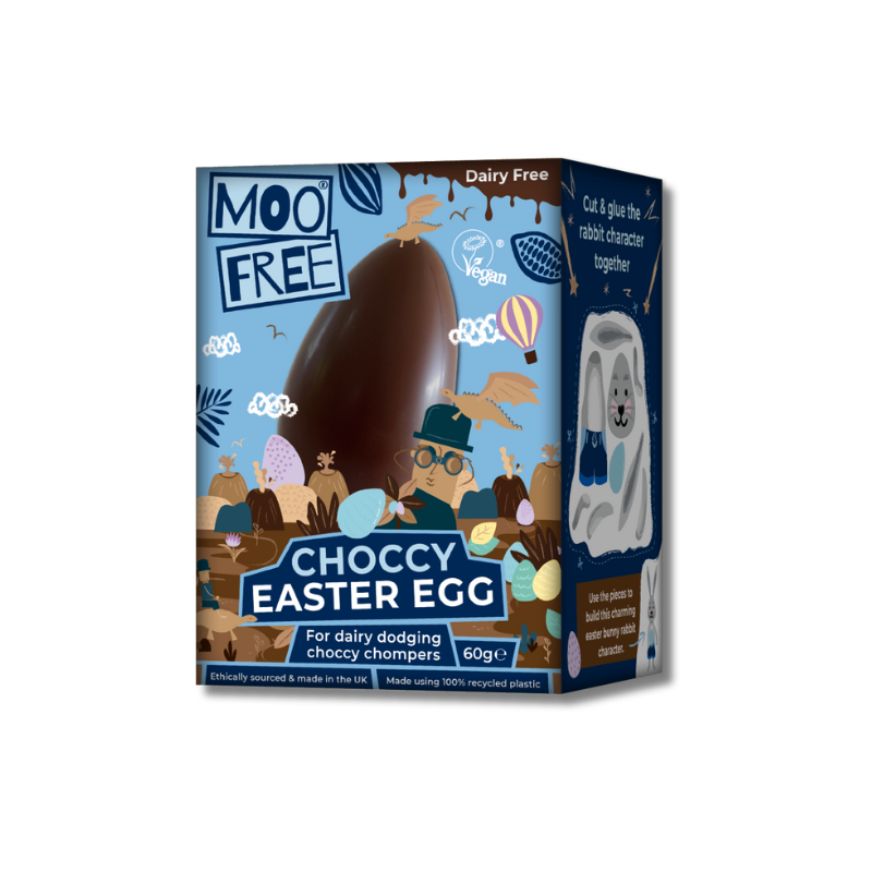 Moo Free Choccy Easter Egg [Box of 6]