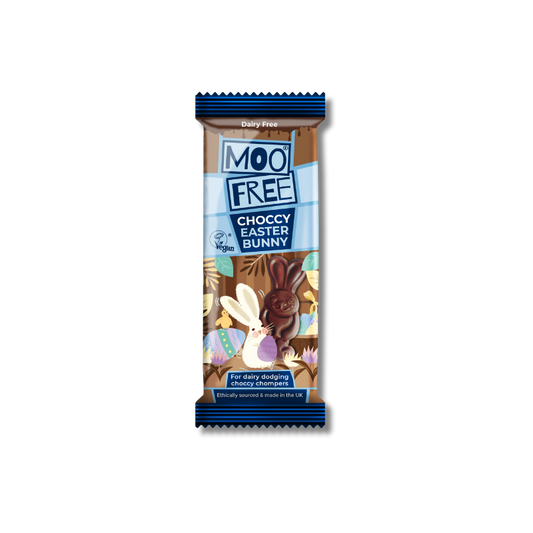 Moo Free Chocolate Bunny Bar [Box of 15]