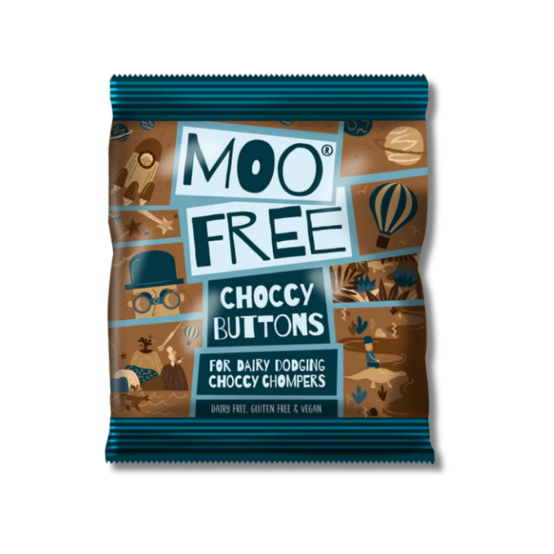 Moo Free Chocolate Buttons [Box of 25]