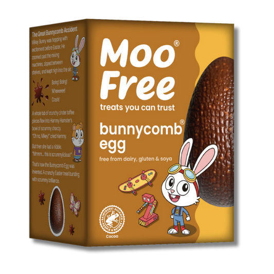 Moo Free Bunnycomb Easter Egg [Box of 6]