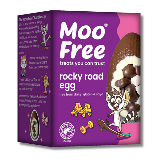 Moo Free Rocky Road Easter Egg [Box of 6]