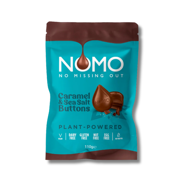 Nomo Caramel & Sea Salt Giant Buttons [Box of 12]