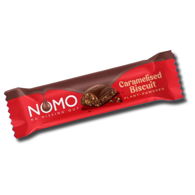 Nomo Caramelised Biscuit Bar [Box of 24]