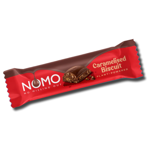 Nomo Caramelised Biscuit Bar [Box of 24]