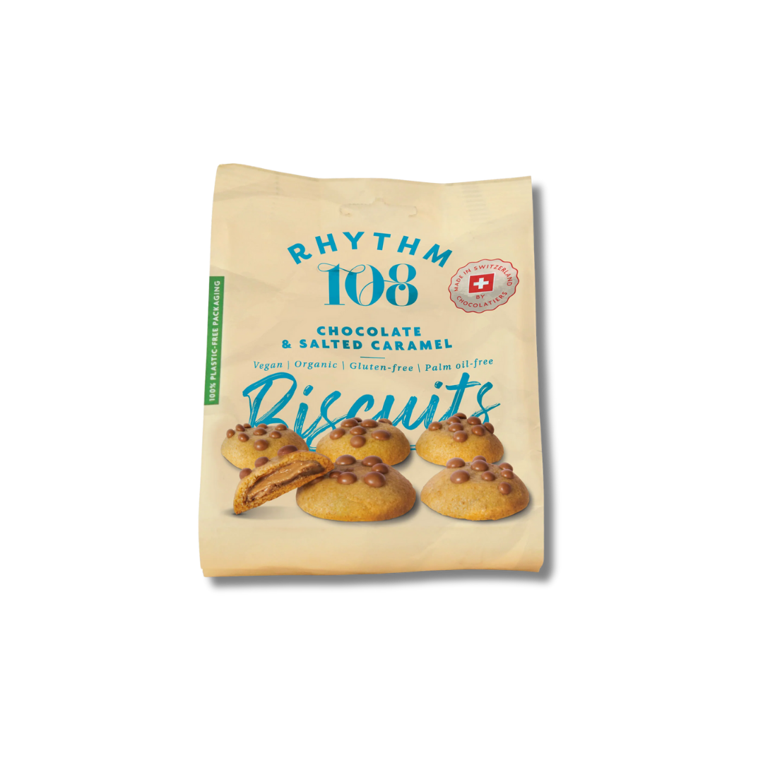 Rhythm 108 Biscuits Chocolate Salted Caramel [Box of 8]