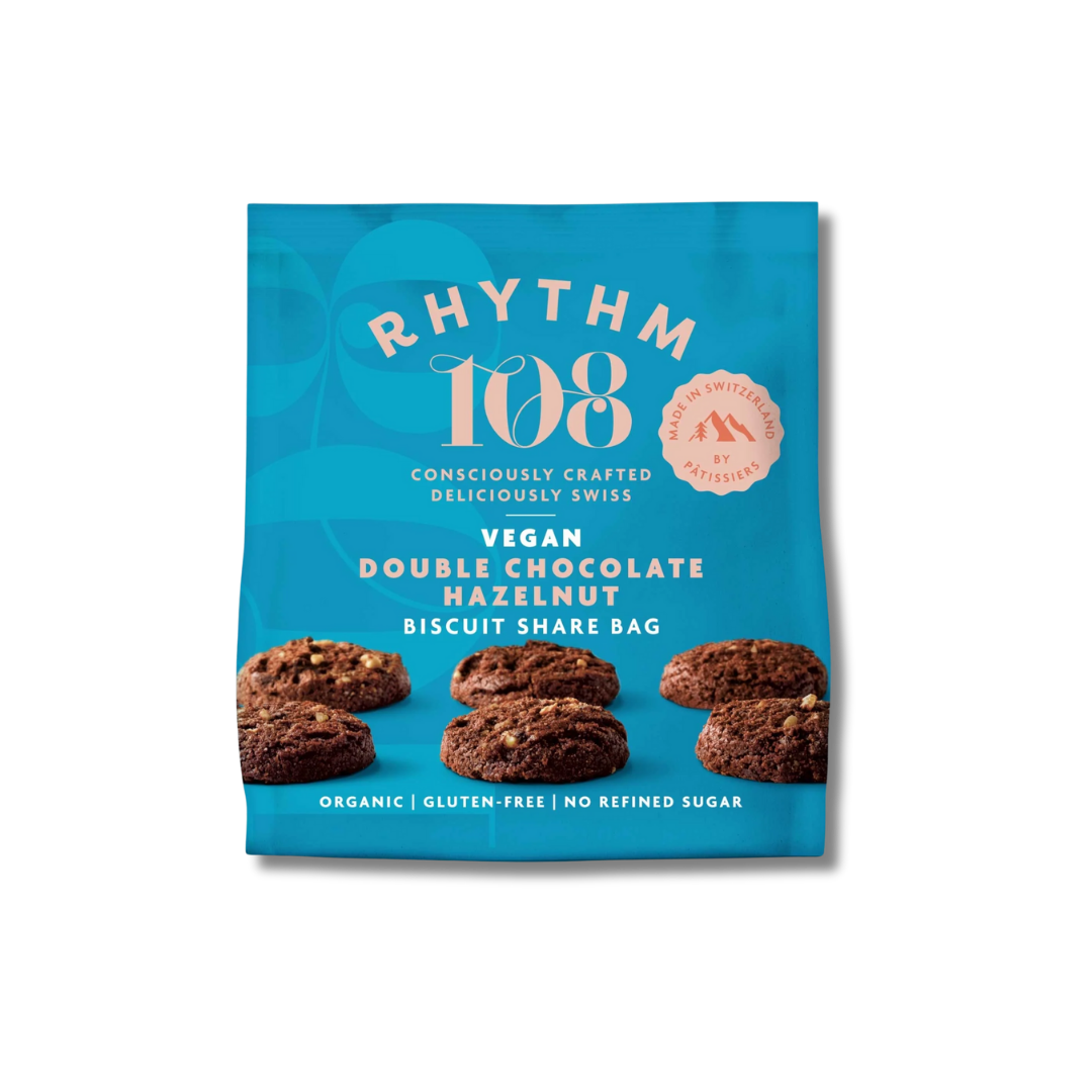 Rhythm 108 Biscuits Double Chocolate Hazelnut [Box of 8]