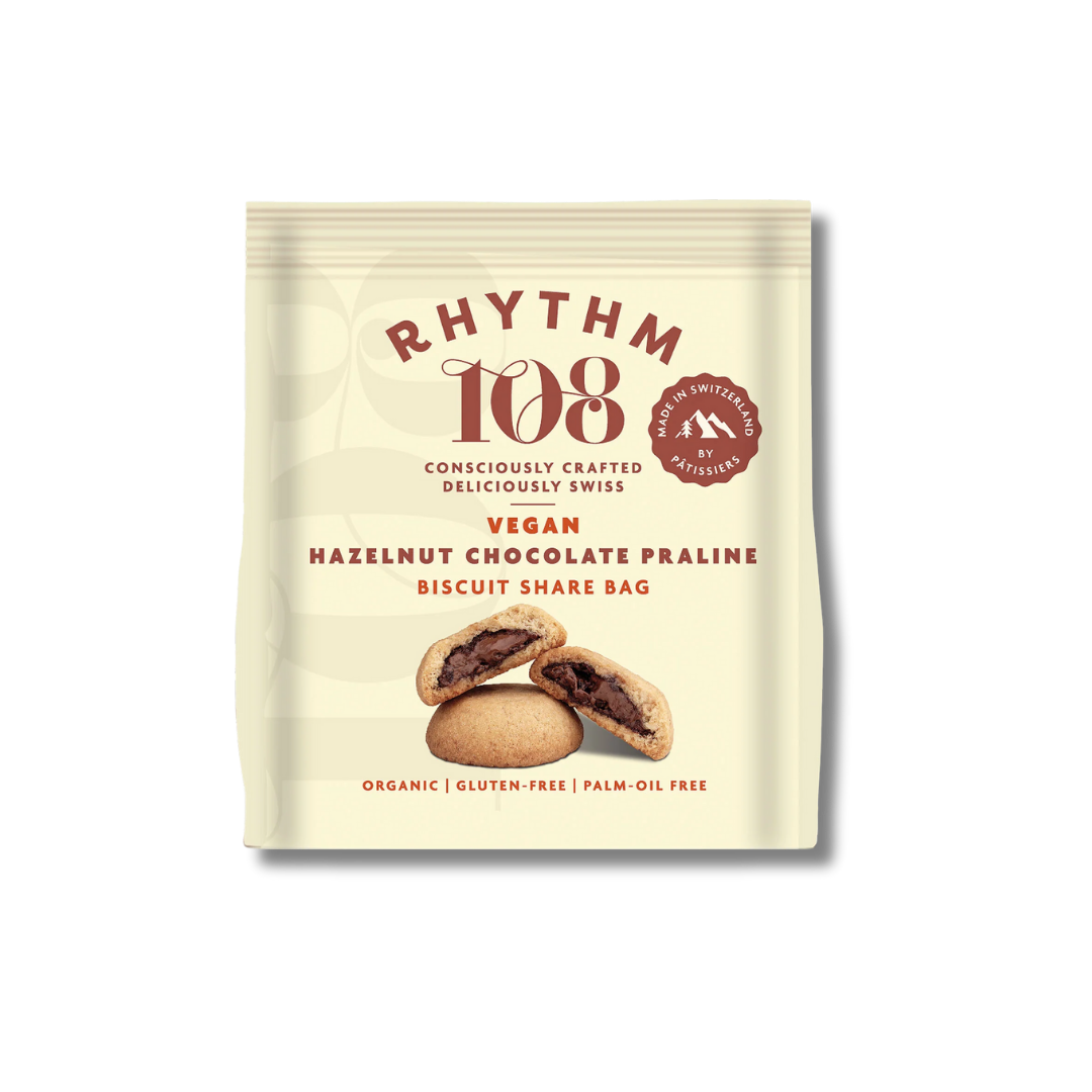Rhythm 108 Biscuits Hazelnut Chocolate Praline [Box of 8]