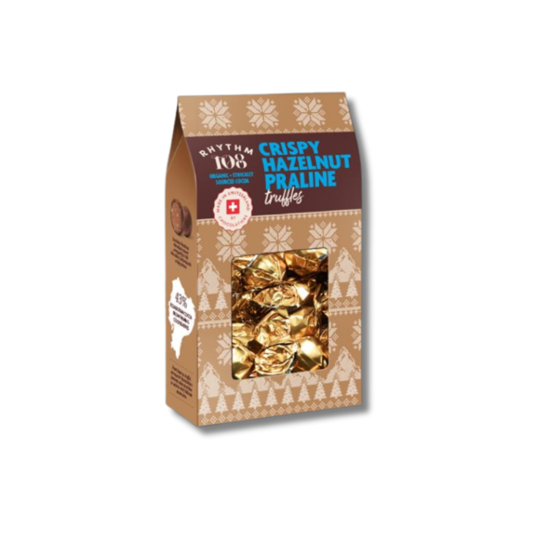 Rhythm 108 Crispy Hazelnut Praline Truffles [Box of 14]