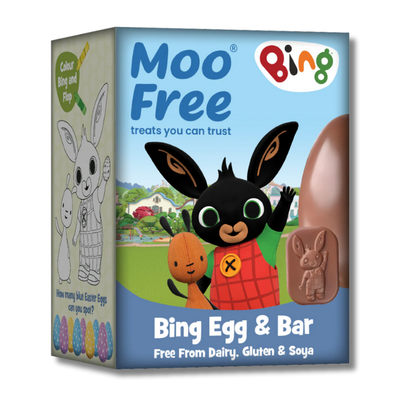 Moo Free Bing Easter Egg + Bar [Box of 6]