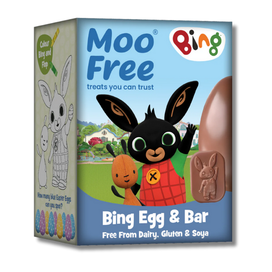Moo Free Bing Easter Egg + Bar [Box of 6]