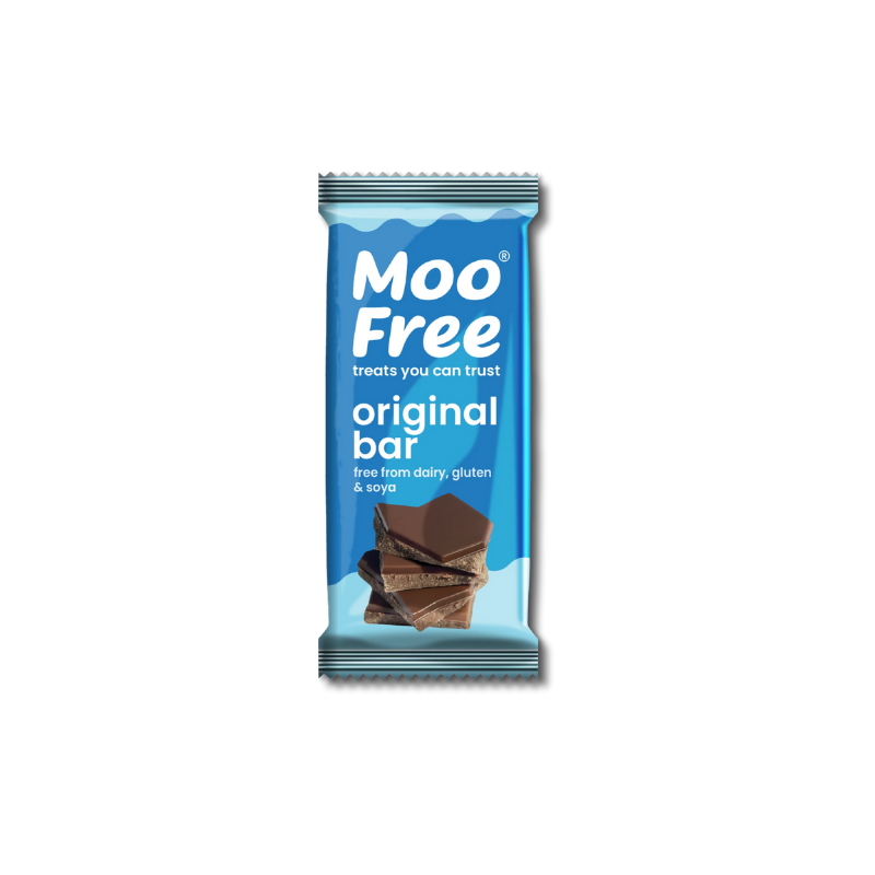 Moo Free Chocolate Bar - Original 80g [Box of 12]