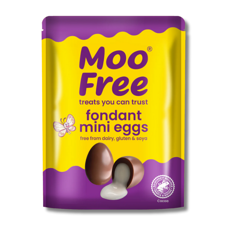 Moo Free Fondant Mini Eggs [Box of 8]