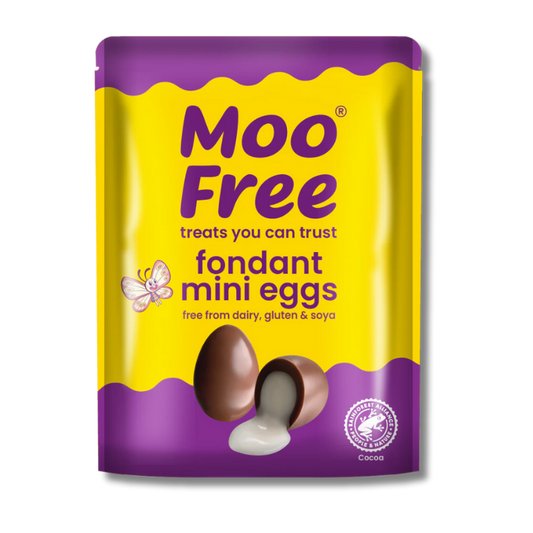 Moo Free Fondant Mini Eggs [Box of 8]