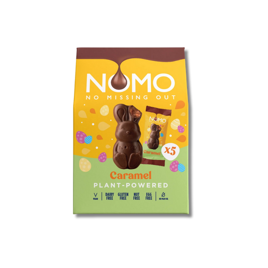 Wholesale Nomo Multipack of Mini Caramel Bunnies